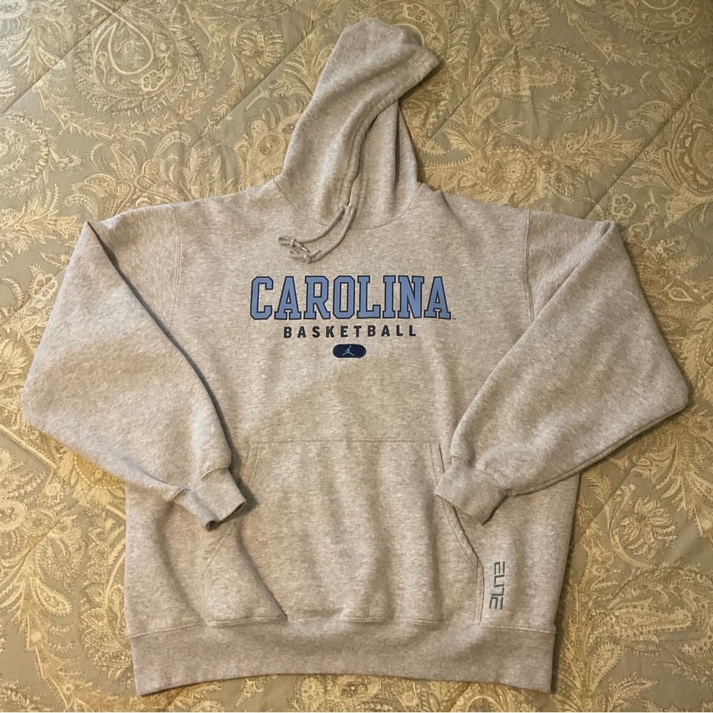 EUC Jordan Elite UNC TarHeels Hoodie Mens Sz XL